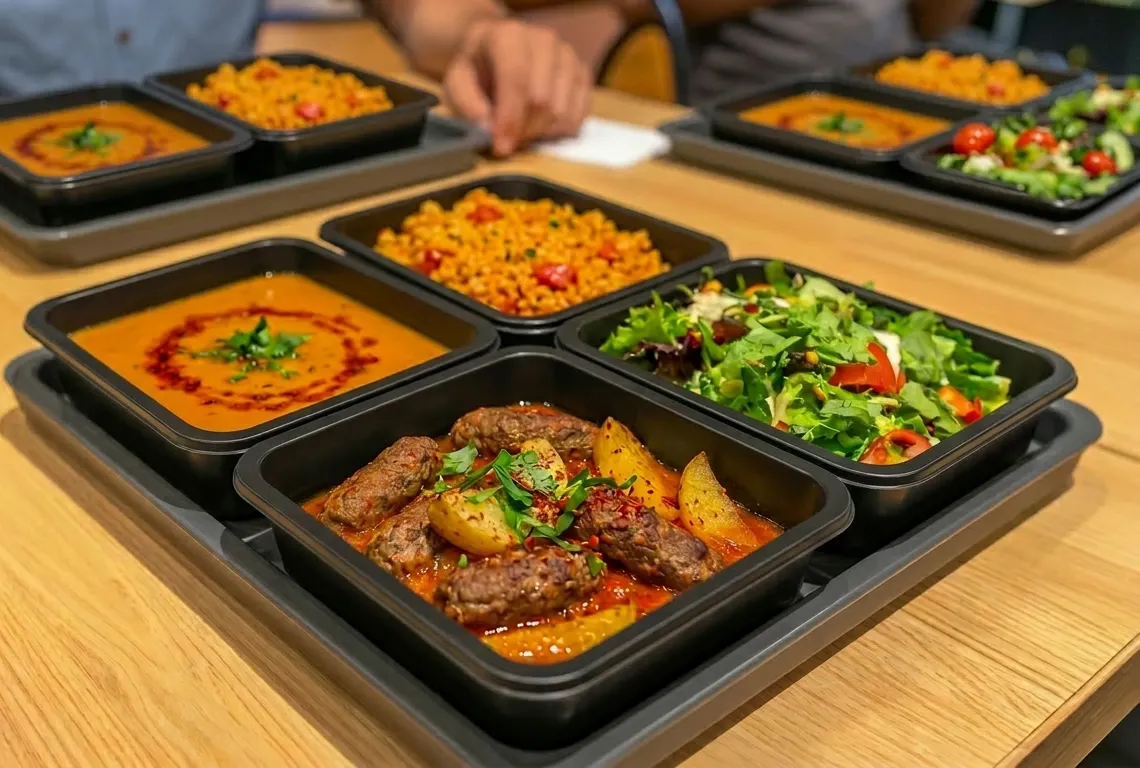 Sıcak hatta hazırlanan yemek çeşitleri